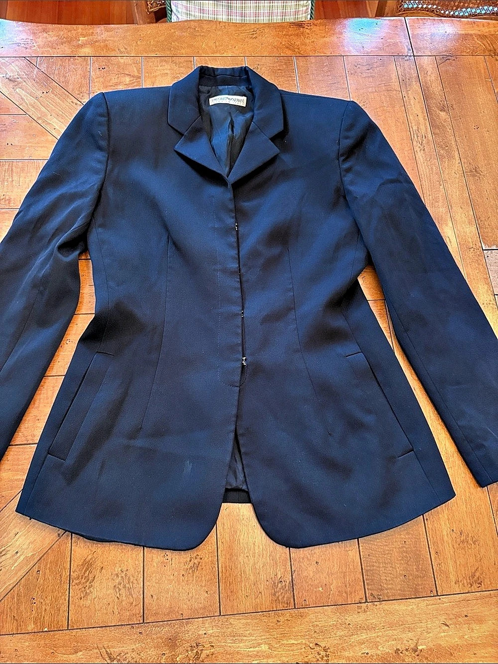 Emporio Armani Blue Blazer Size 44